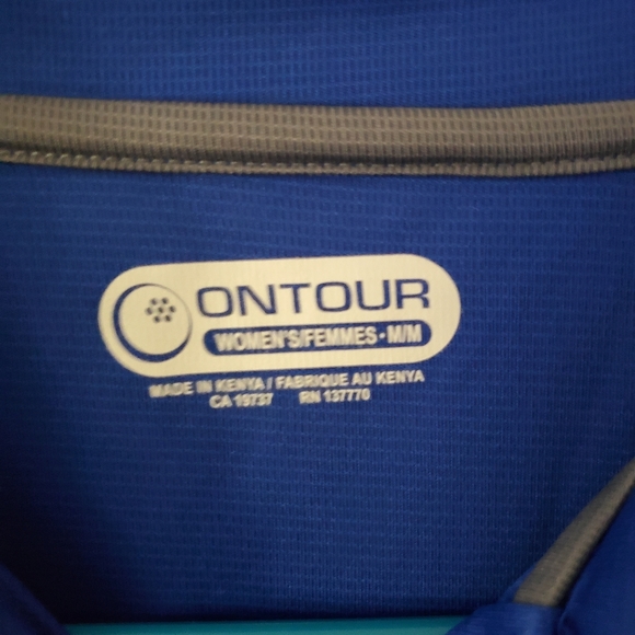 On tour women golf polo shirt - Picture 3 of 4